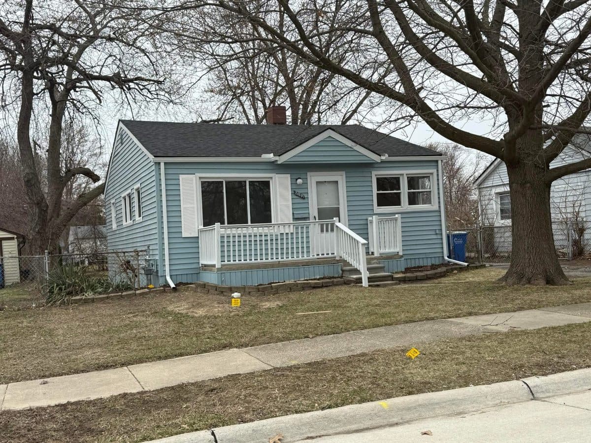 Same house after renovation
